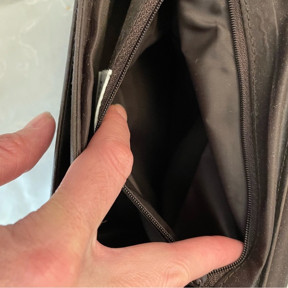 Rare Jaclyn Smith Large Pleather Tote Travel Bag - Picture 9 of 12